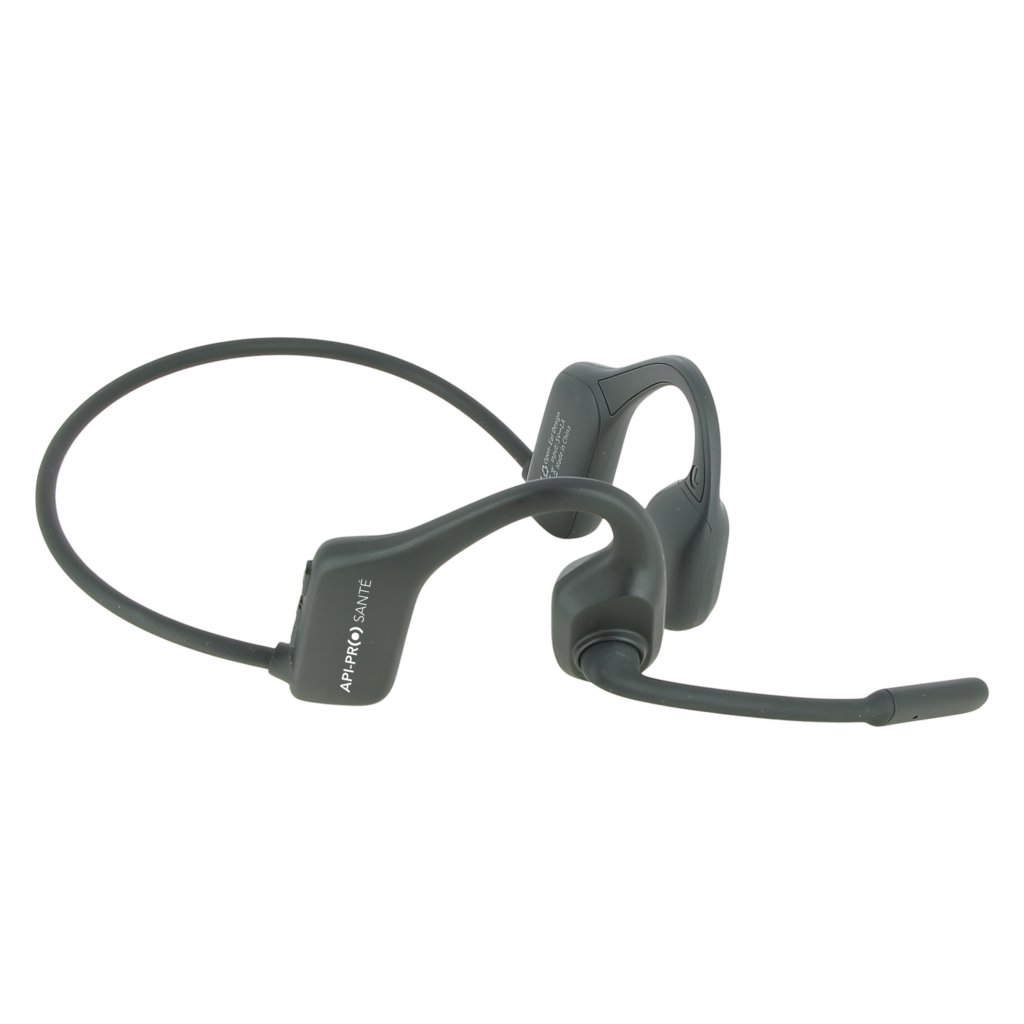 casque à conduction osseuse connecté bluetooth pour protections auditives